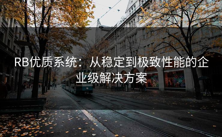 RB优质系统：从稳定到极致性能的企业级解决方案